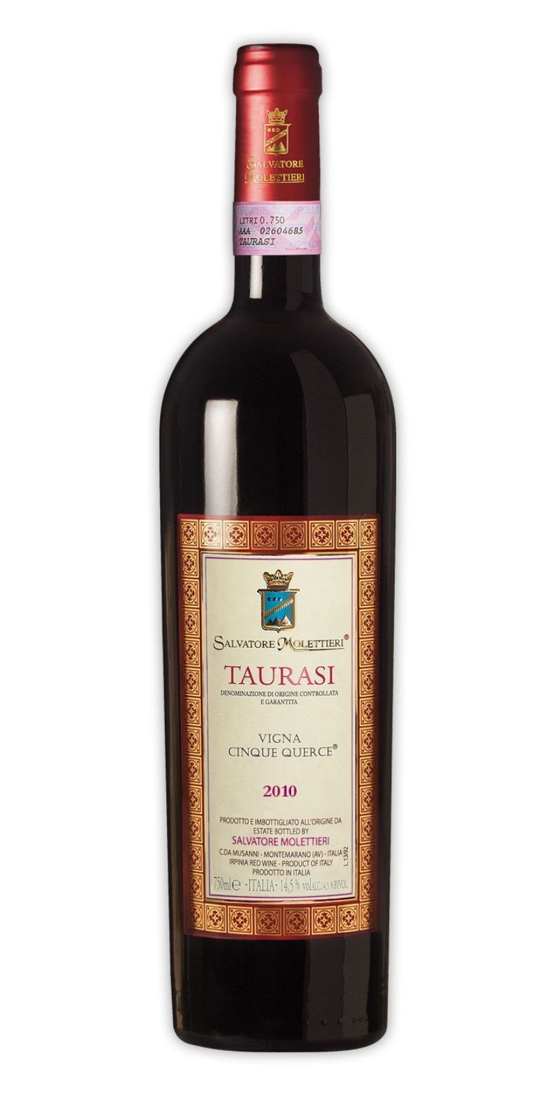 Taurasi Vigna Cinque Querce